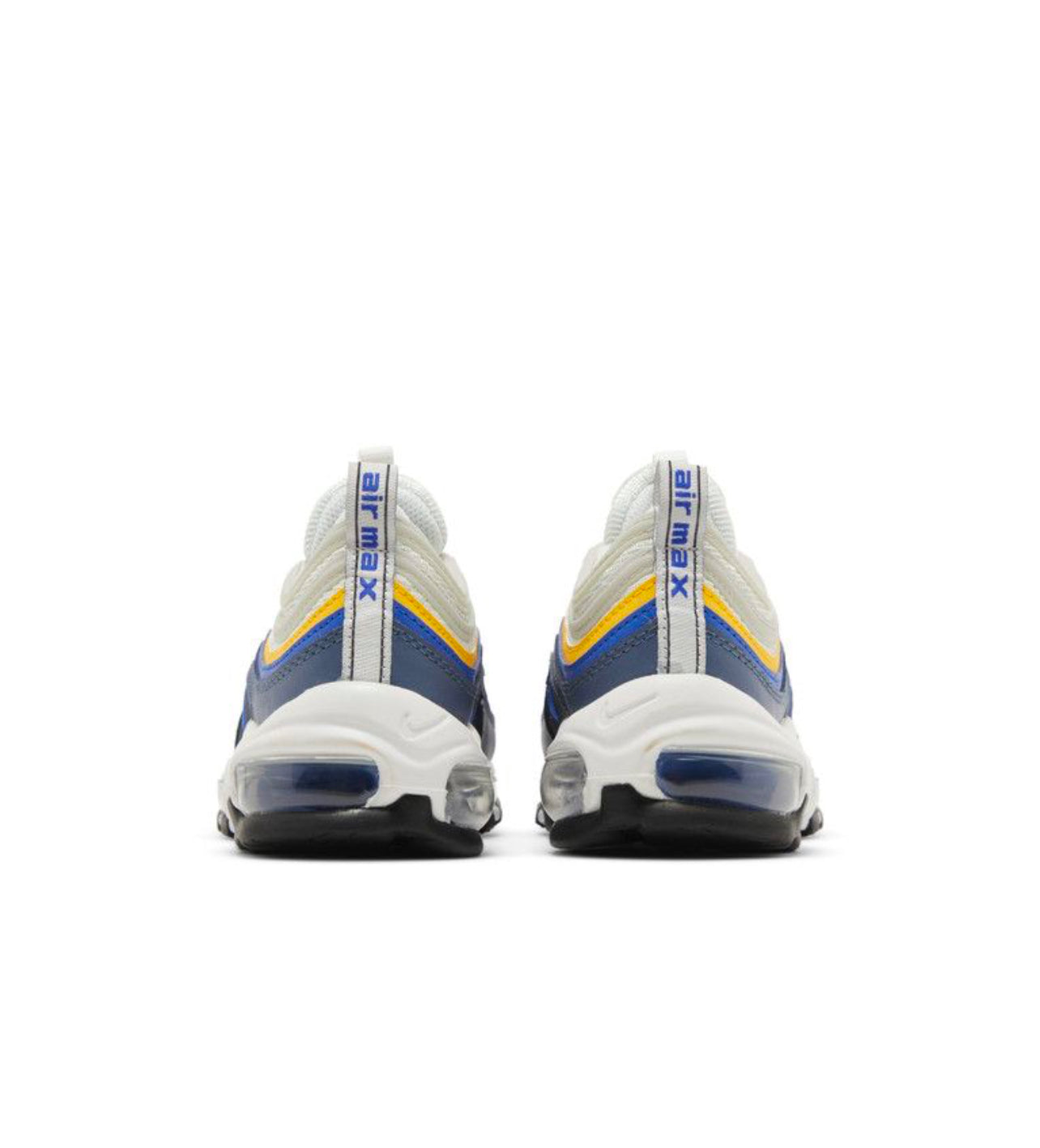 Air Max 97 (GS) White Blue Laser Orange 2022