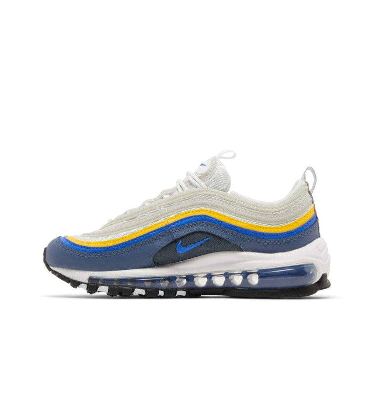 Air Max 97 (GS) White Blue Laser Orange 2022