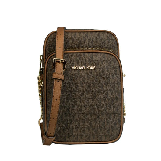 Jet Set Travel Medium Logo
Crossbody Brown Bag