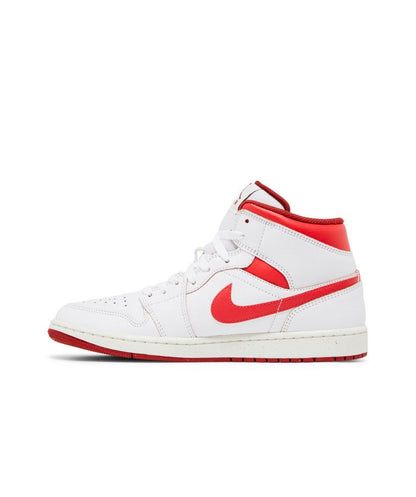 Air Jordan 1 mid SE White Dune Red 2024