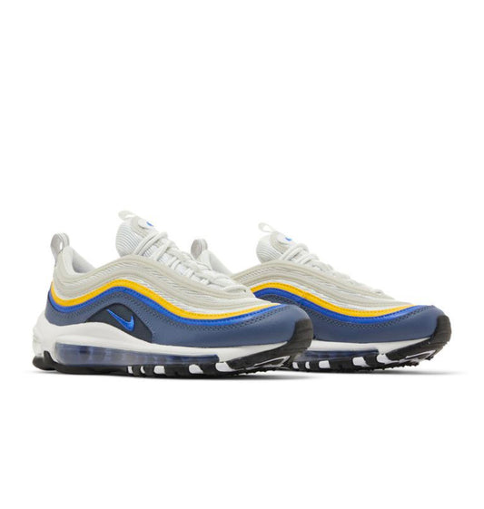 Air Max 97 (GS) White Blue Laser Orange 2022