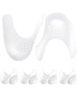 3 pairs Anti-Wrinkle Shoe Protector – Sneaker Shoe Guards No-Crease Insert Toe Shield for Men & Women, Trimmable Fit, Black/White/Grey
