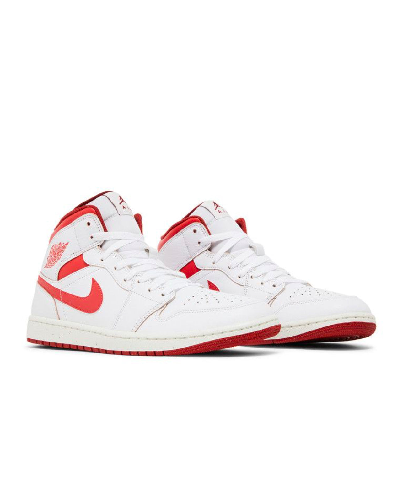 Air Jordan 1 mid SE White Dune Red 2024