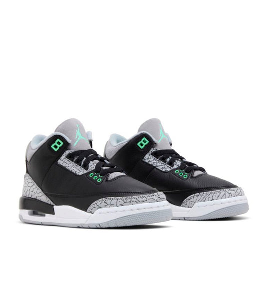 Air Jordan 3 Retro (GS) Green Glow 2024